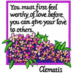 Words Embroidery Design 8